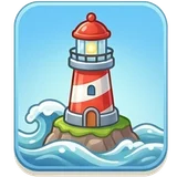 Gossip Harbor lighthouse icon